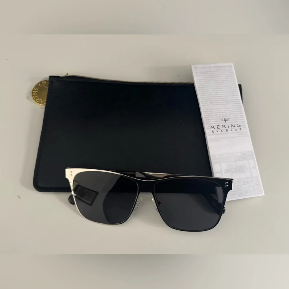 NWT Stella McCartney Men’s Silver Sunglasses Sonnenbrille